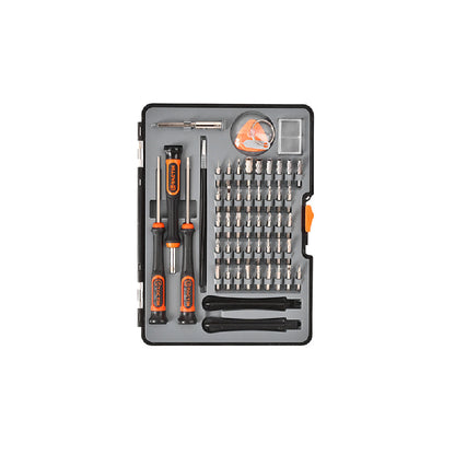 TACTIX 44-Pc Precision Screwdriver Bit Set