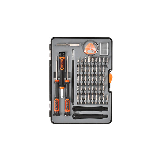 TACTIX 44-Pc Precision Screwdriver Bit Set