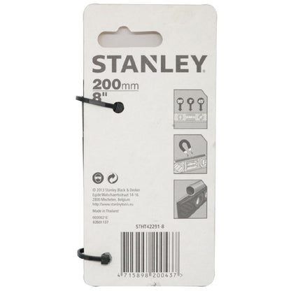 STANLEY 8" Magnetic Level Torpedo (3 Vials)