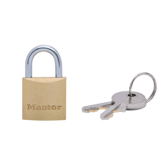 MASTER 20mm Brass Padlock with Keys