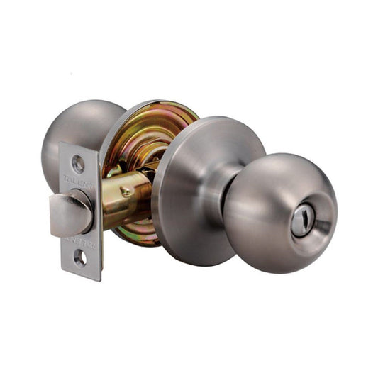 EZSET Tubular Satin Stainless Steel Knobset