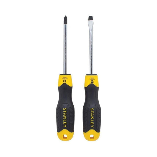 STANLEY 2pcs Cushion Grip Screwdriver Set