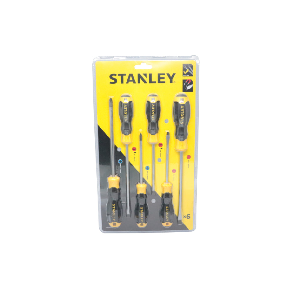 STANLEY Cushion Grip Screwdriver Set (6pcs.)