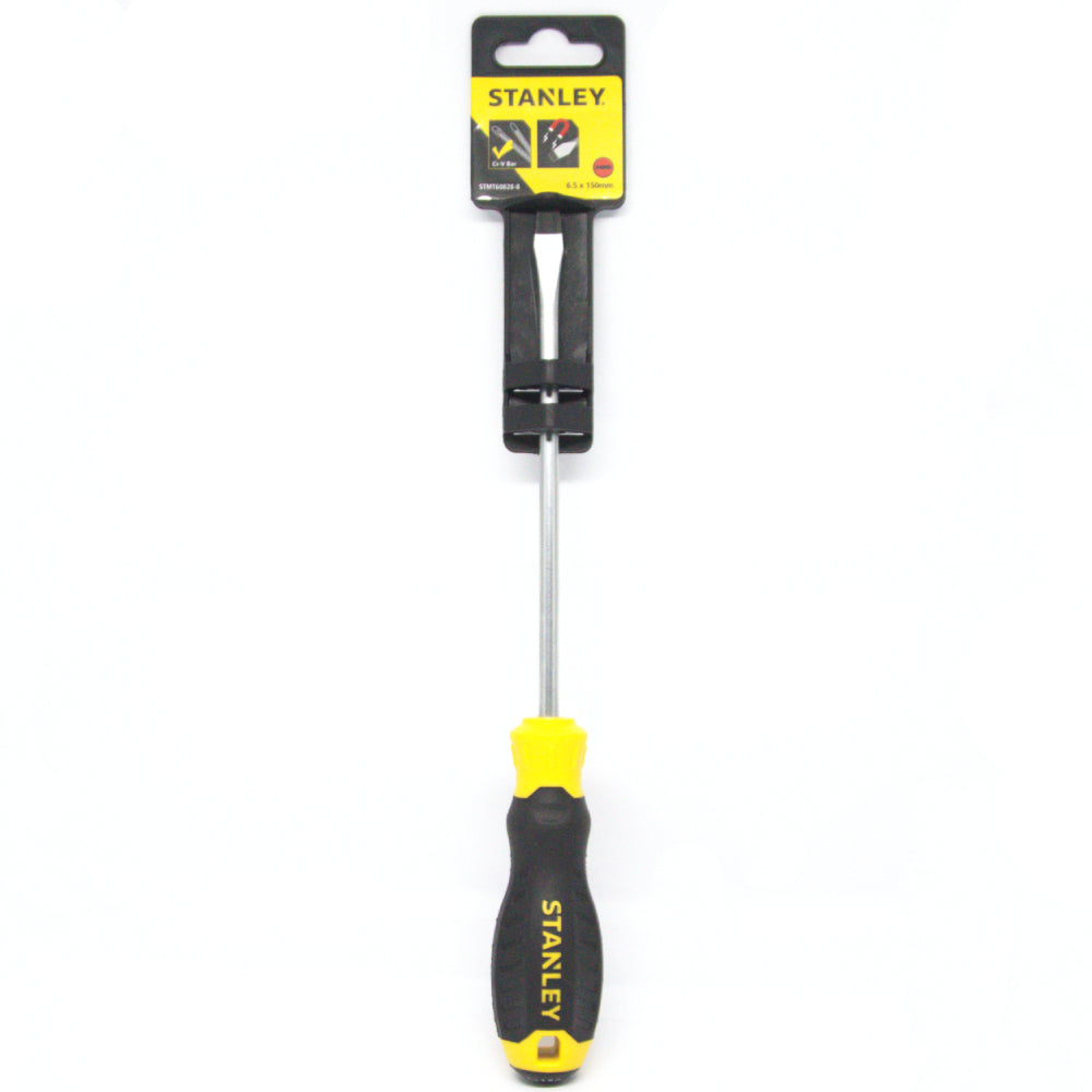 STANLEY Standard Flathead Cushion Grip Screwdriver