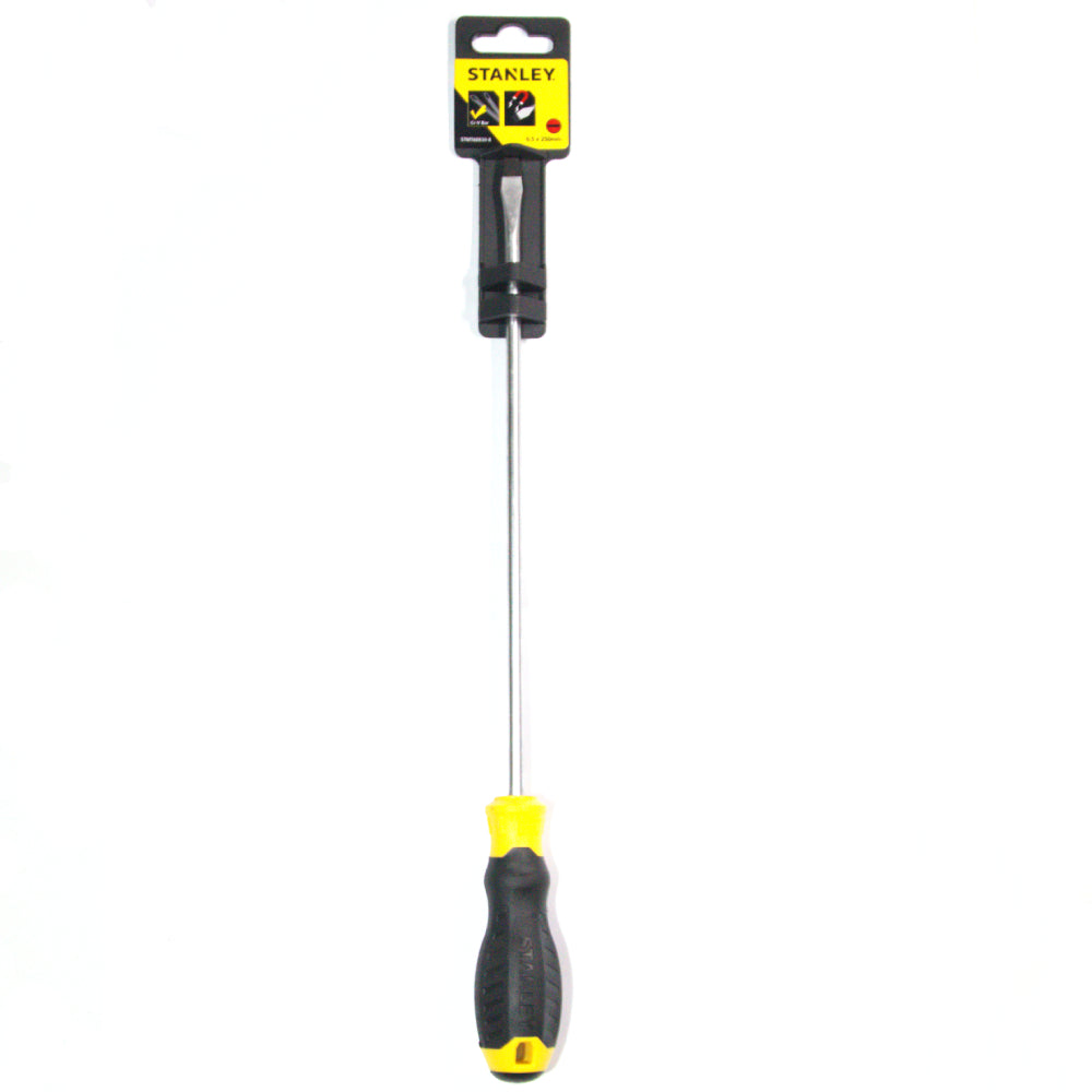 STANLEY Standard Flathead Cushion Grip Screwdriver