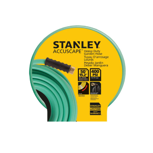STANLEY 50ft. Accuscape Heavy Duty Garden Hose (BDS6685AS)