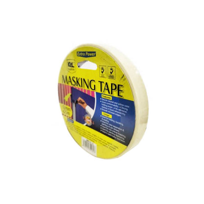KL & LING 18mmx25m Masking Tape - Natural
