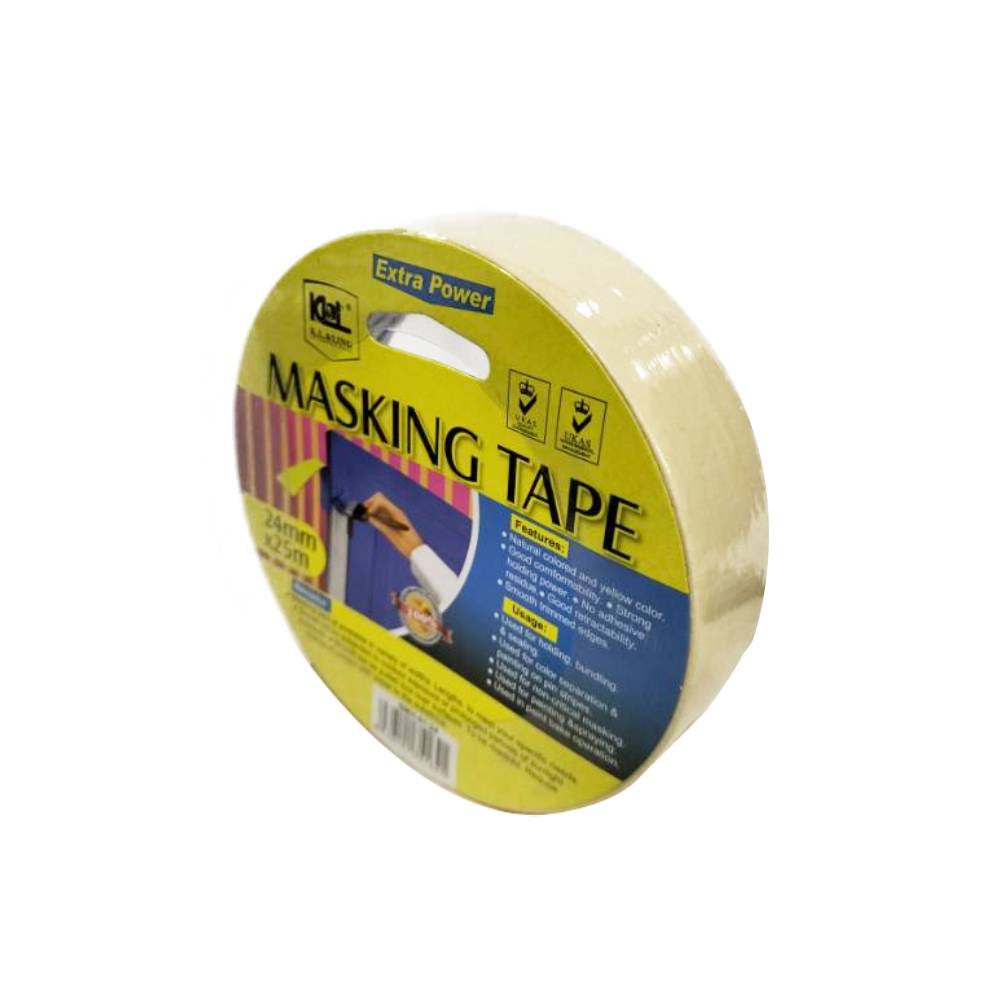 KL & LING 24mmx25m Masking Tape - Natural