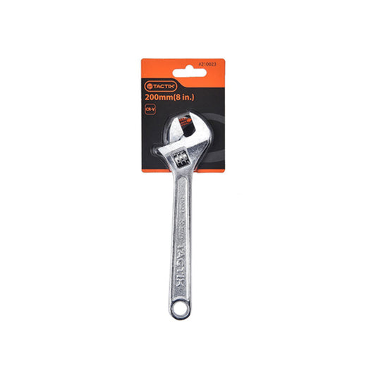 TACTIX 200mm Adjustable Wrench