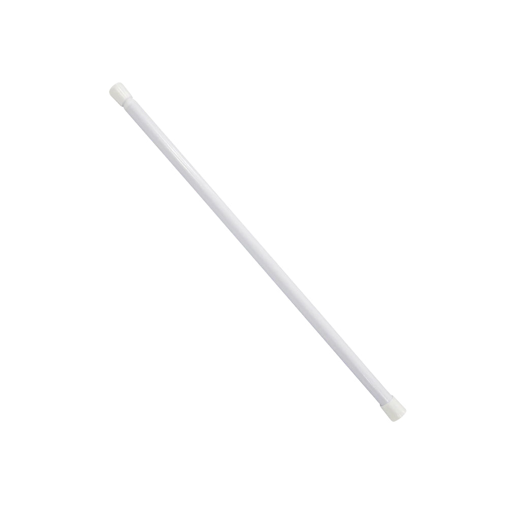 MILLER 35x64 Spring Tension Shower Rod - White (ML206)