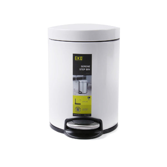 EKO 5L Trash Bin soft close pedal bin (EK9215P)