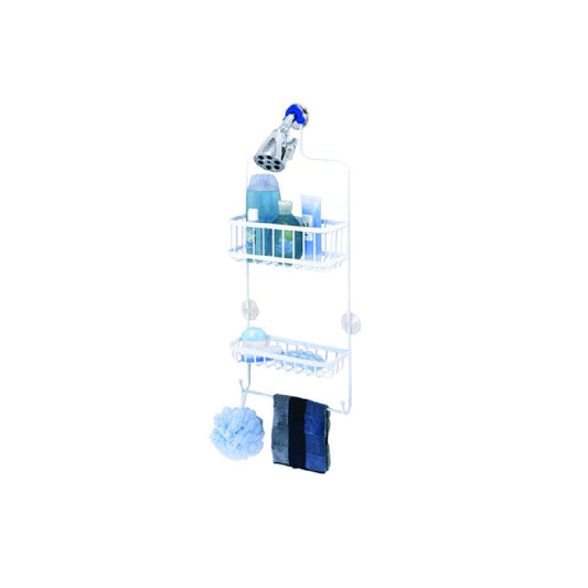 ZENITH Shower Head Caddy - White FLATZN 7617WW