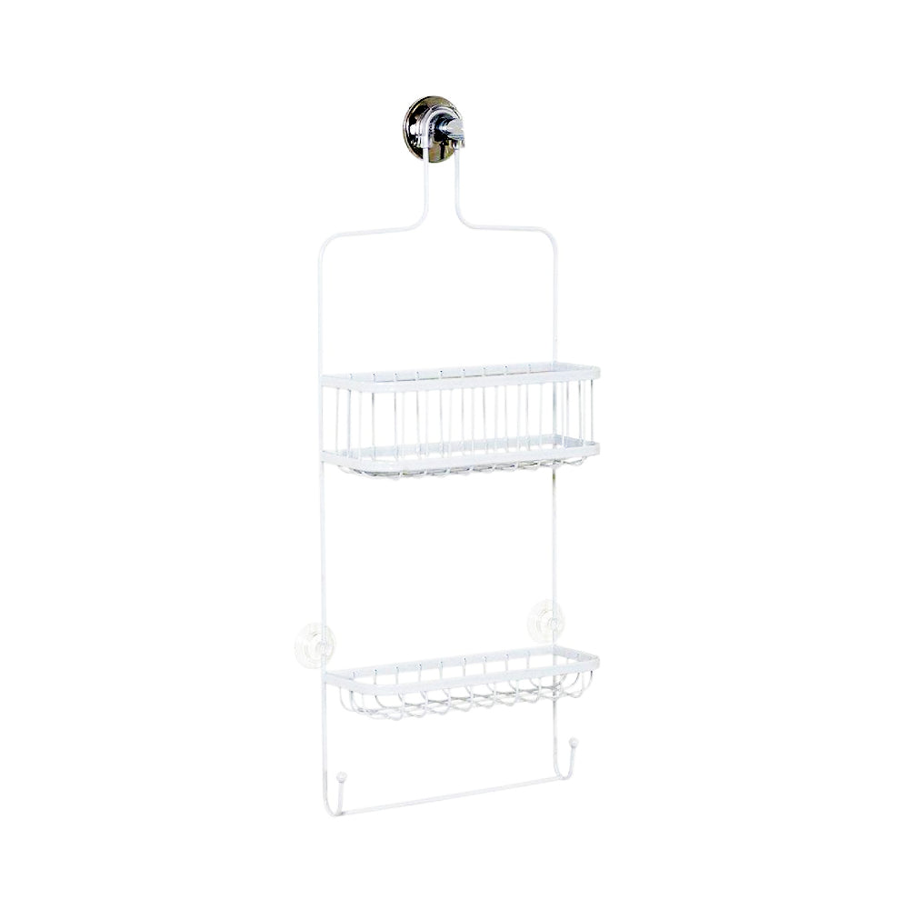 ZENITH Shower Head Caddy - White FLATZN 7617WW