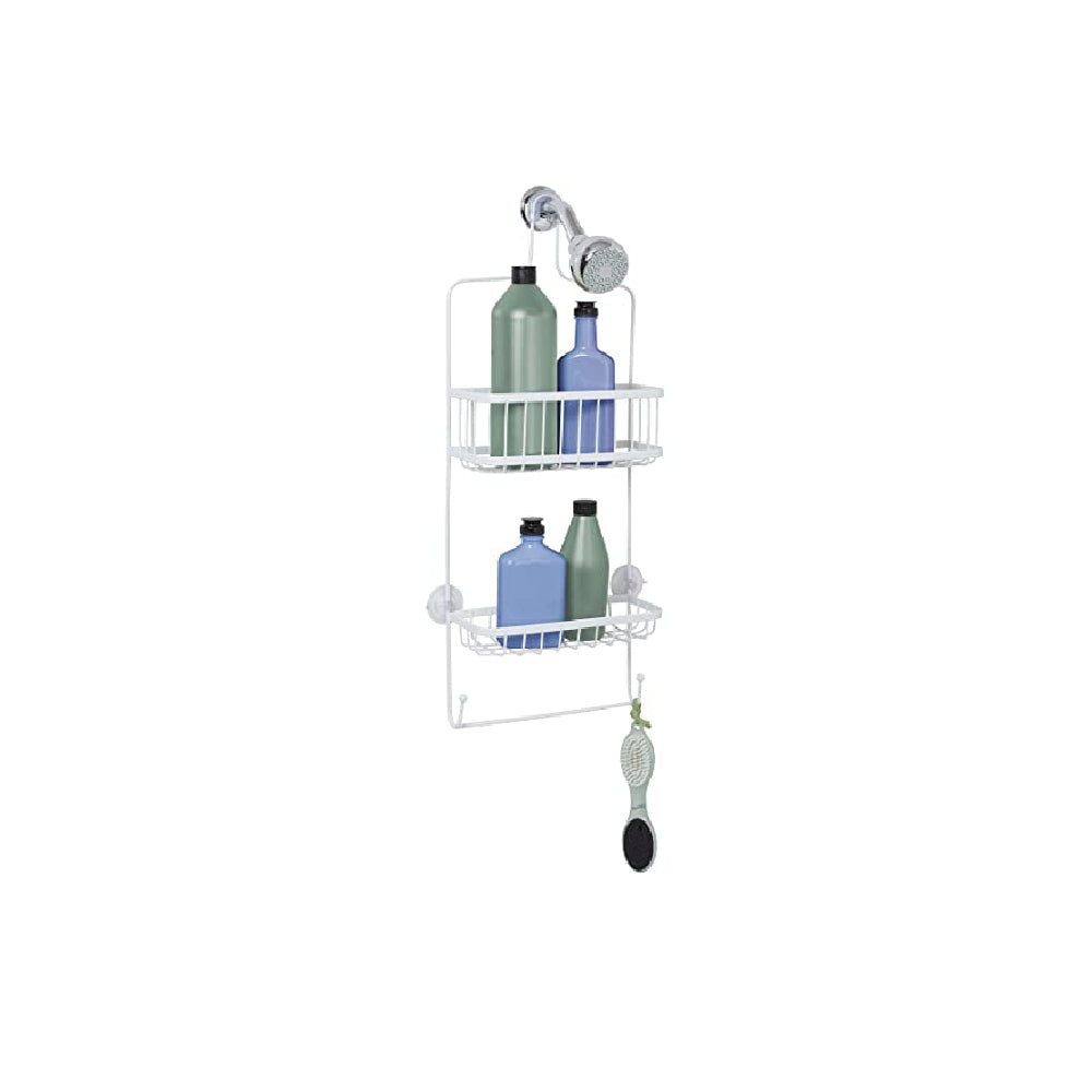 ZENITH Shower Head Caddy - White FLATZN 7617WW
