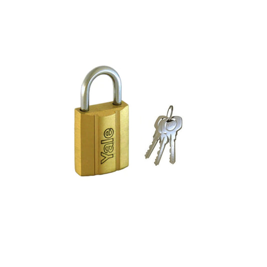 YALE 20mm Brass Padlock