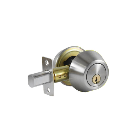 GATEMAN Deadbolt Cylinder with Thumbturn Satin