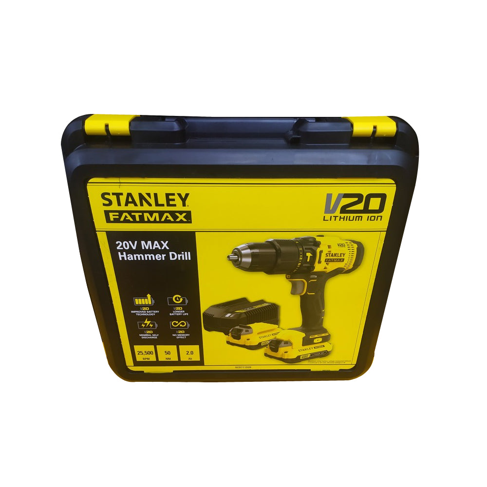 STANLEY Hammer Drill Fatmax 18V (STSCD711D2K)