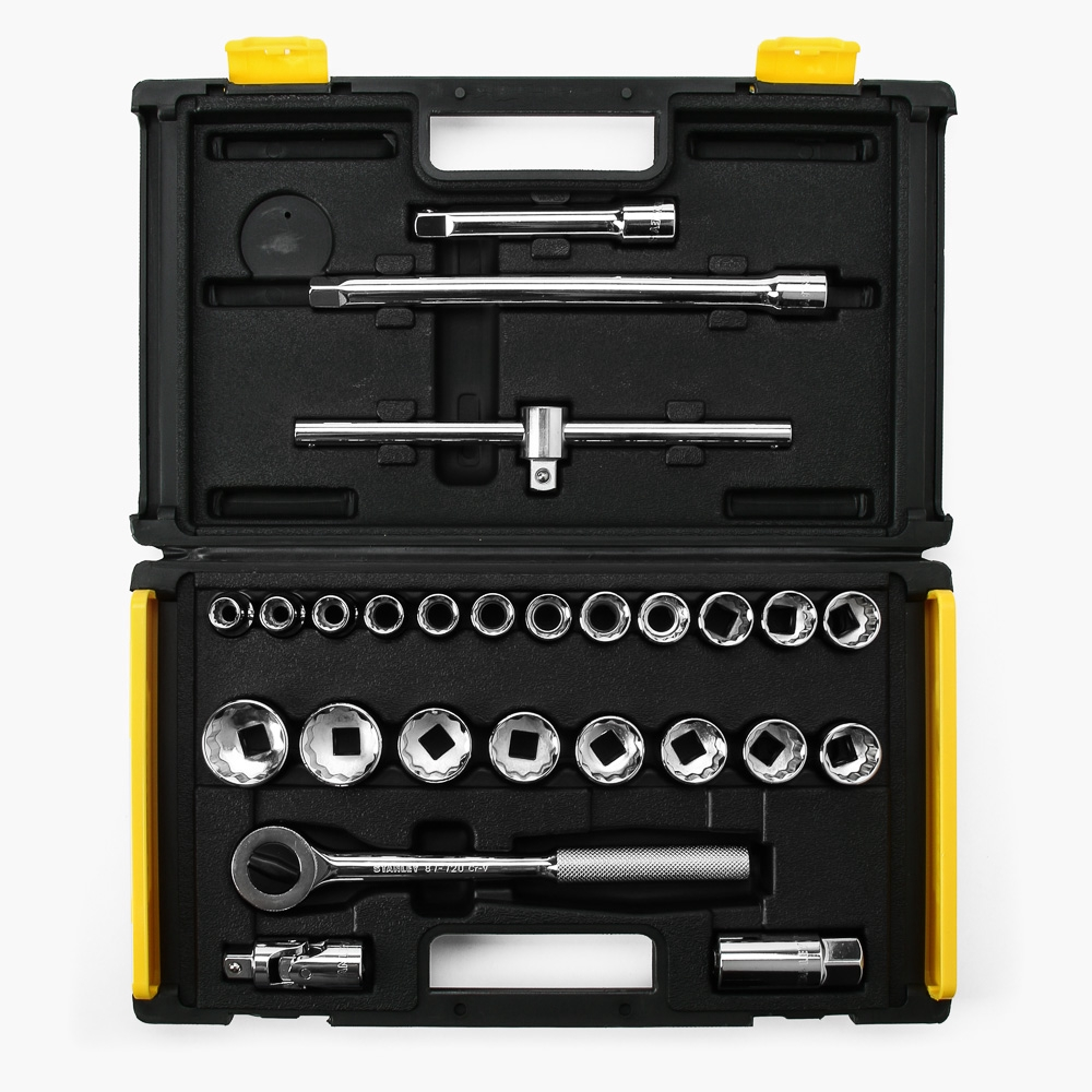STANLEY Socket Set - 1/2" Drive (27pcs.)