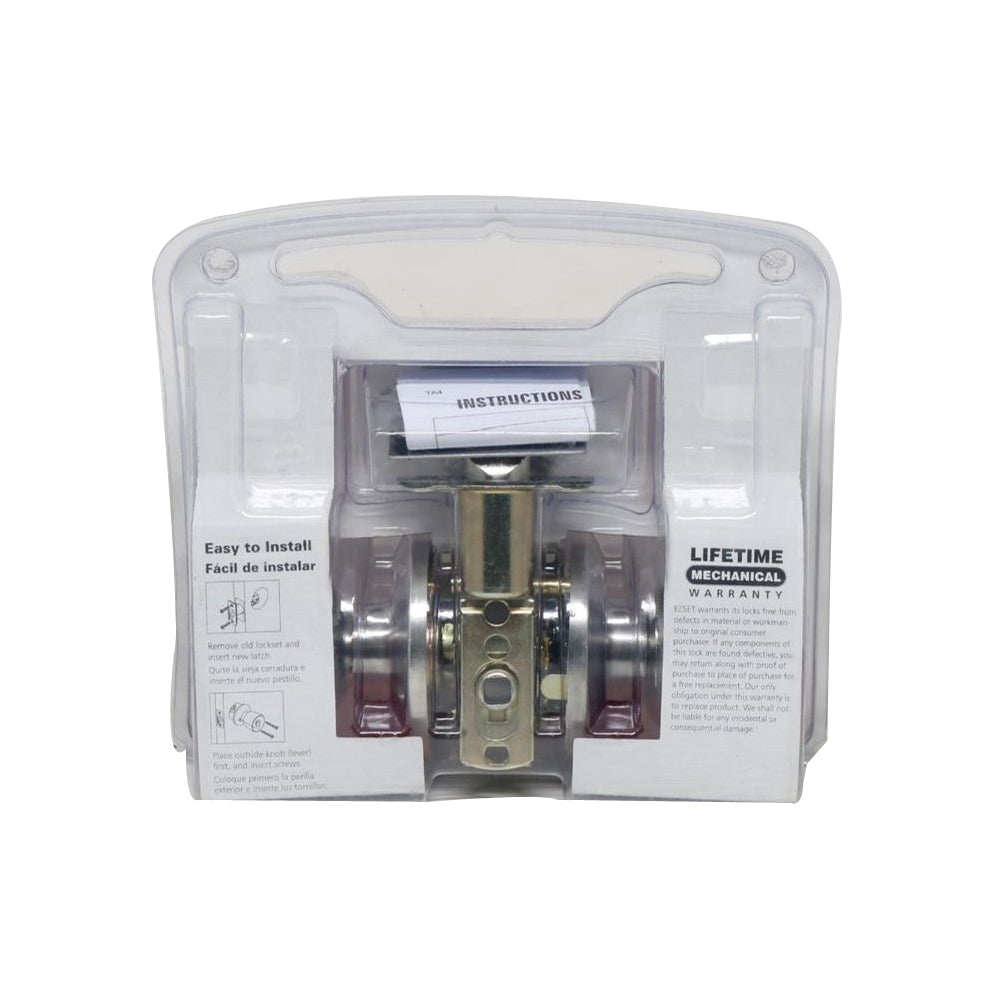 EZSET Knobset Cylindrical Satin