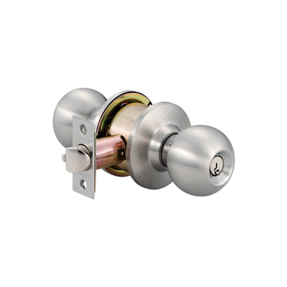EZSET Knobset Cylindrical Satin