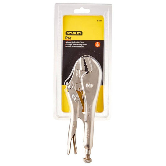 STANLEY 7" Pro Straight Jaw Locking Pliers