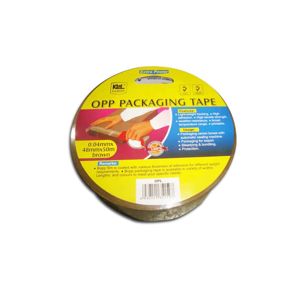 KL & LING Packaging Tape - Brown