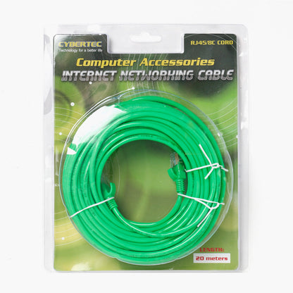 CYBERTEC 20m Internet Networking Cable