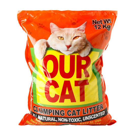 OUR CAT 12kg Clumping Cat Litter