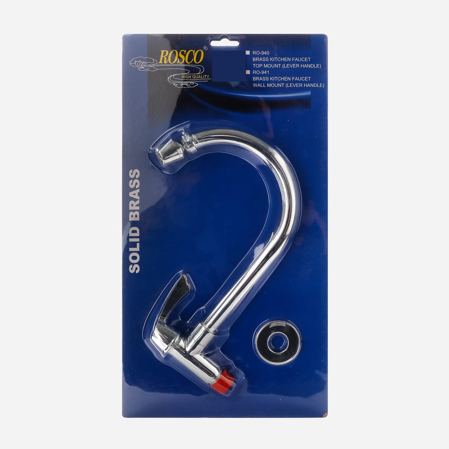 ROSCO Brass Kitchen Faucet Lever Handle Wall Mount (RO-941)