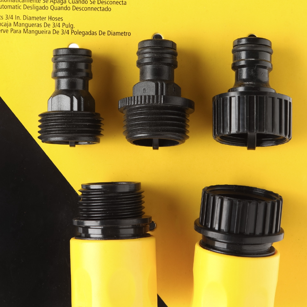 STANLEY 5-Kit Male and Female Hose End Quick Connector