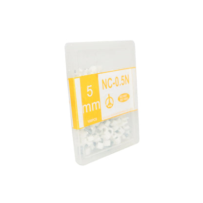 KSS 1/2" Nail Cable Clip - White