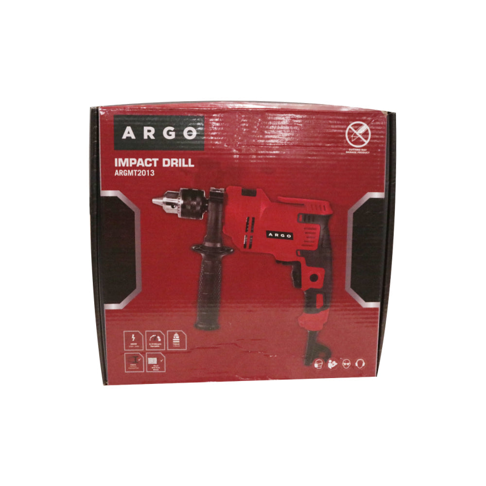 ARGO Impact Drill 13mm 0-3100RPM 680W (ARGMT2013)