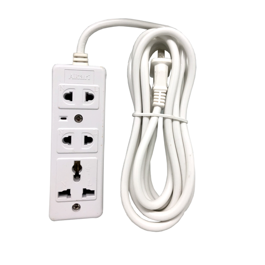 AKARI Extension Cord 3Gang 2000W White AEC H303
