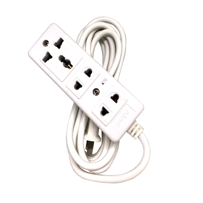 AKARI Extension Cord 3Gang 2000W White AEC H303