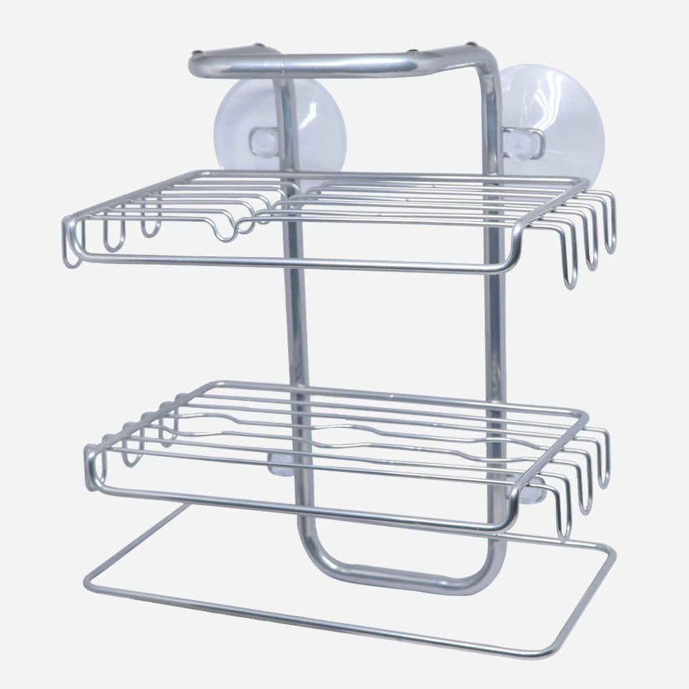 INTERDESIGN Classico Suct Shower Shelves Chrome (60463)