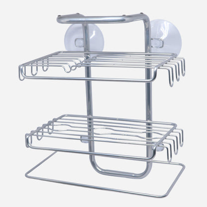 INTERDESIGN Classico Suct Shower Shelves Chrome (60463)