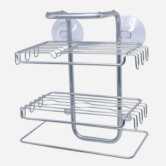 INTERDESIGN Classico Suct Shower Shelves Chrome (60463)