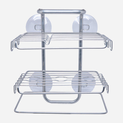 INTERDESIGN Classico Suct Shower Shelves Chrome (60463)