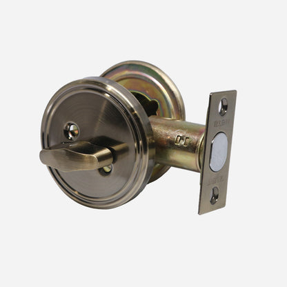 EZSET Talent Series Antique Brass Dead Bolt Lock Single Cylinder (EZTLD010AB)