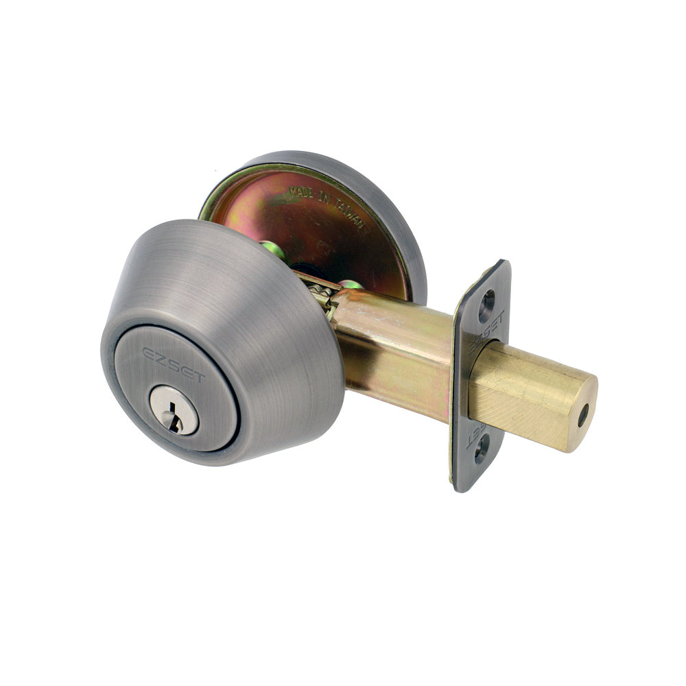 EZSET Deadbolt Lock Double Cylinder
