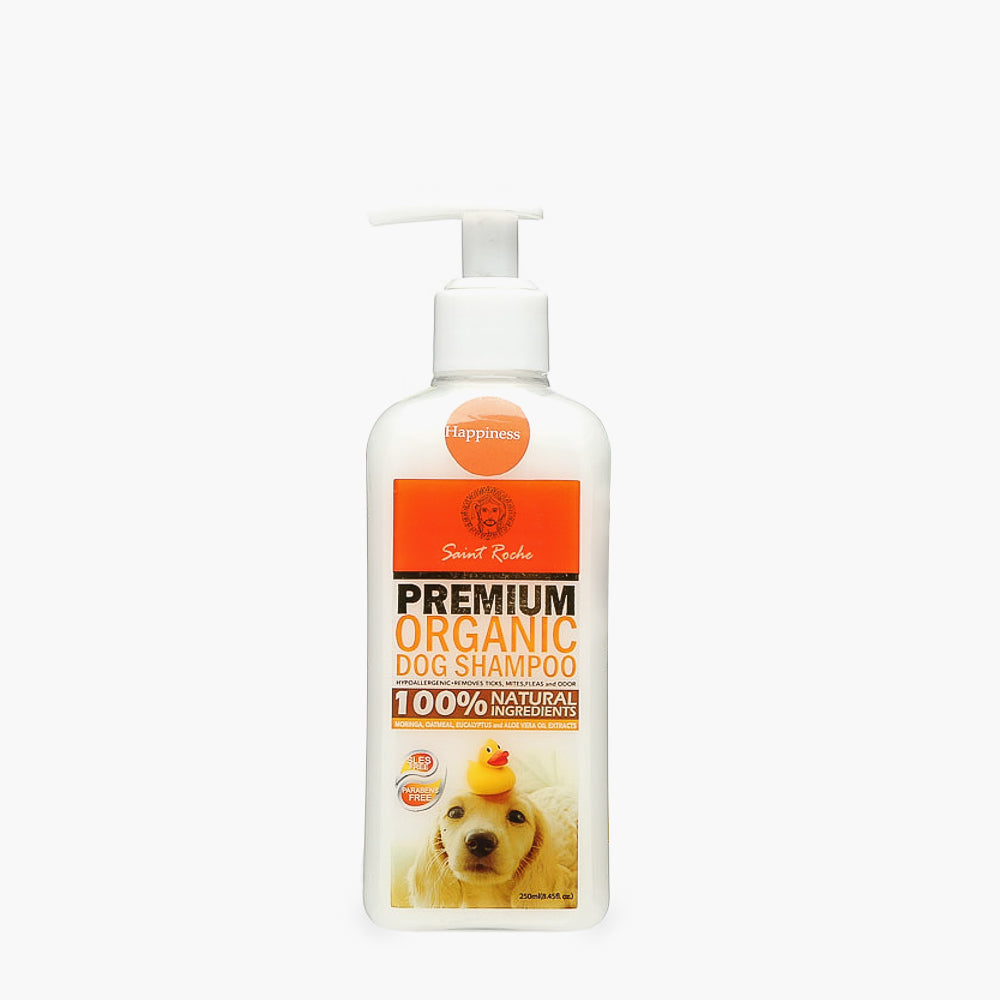 ST.ROCHE 250ml Premium Organic Happiness Dog Shampoo