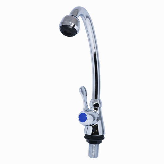 EUROSTREAM Sink Swivel Tap Zinc Handle Kitchen Faucet (FSZZU8CP)