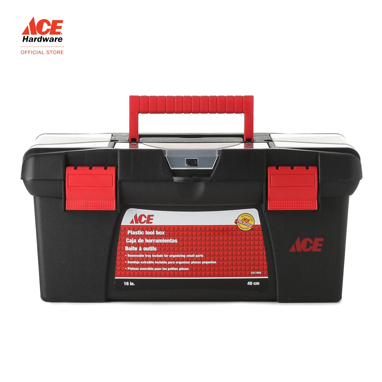 ACE 15" Plastic Tool Box