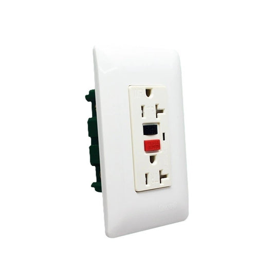 OMNI Duplex Outlet GFCI Safety Outlet 20A WGFCI-201-PK