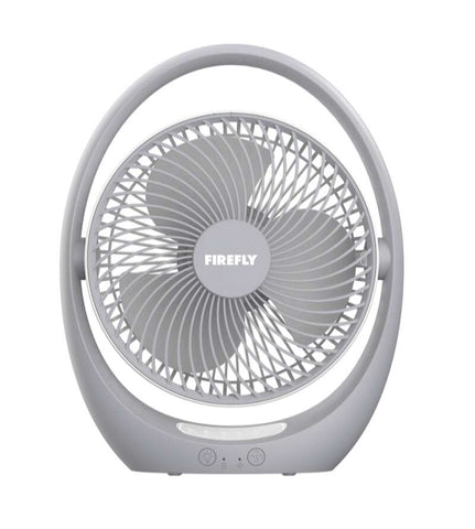 Firefly Fel6115 7" Rechargeable Fan with Night Light