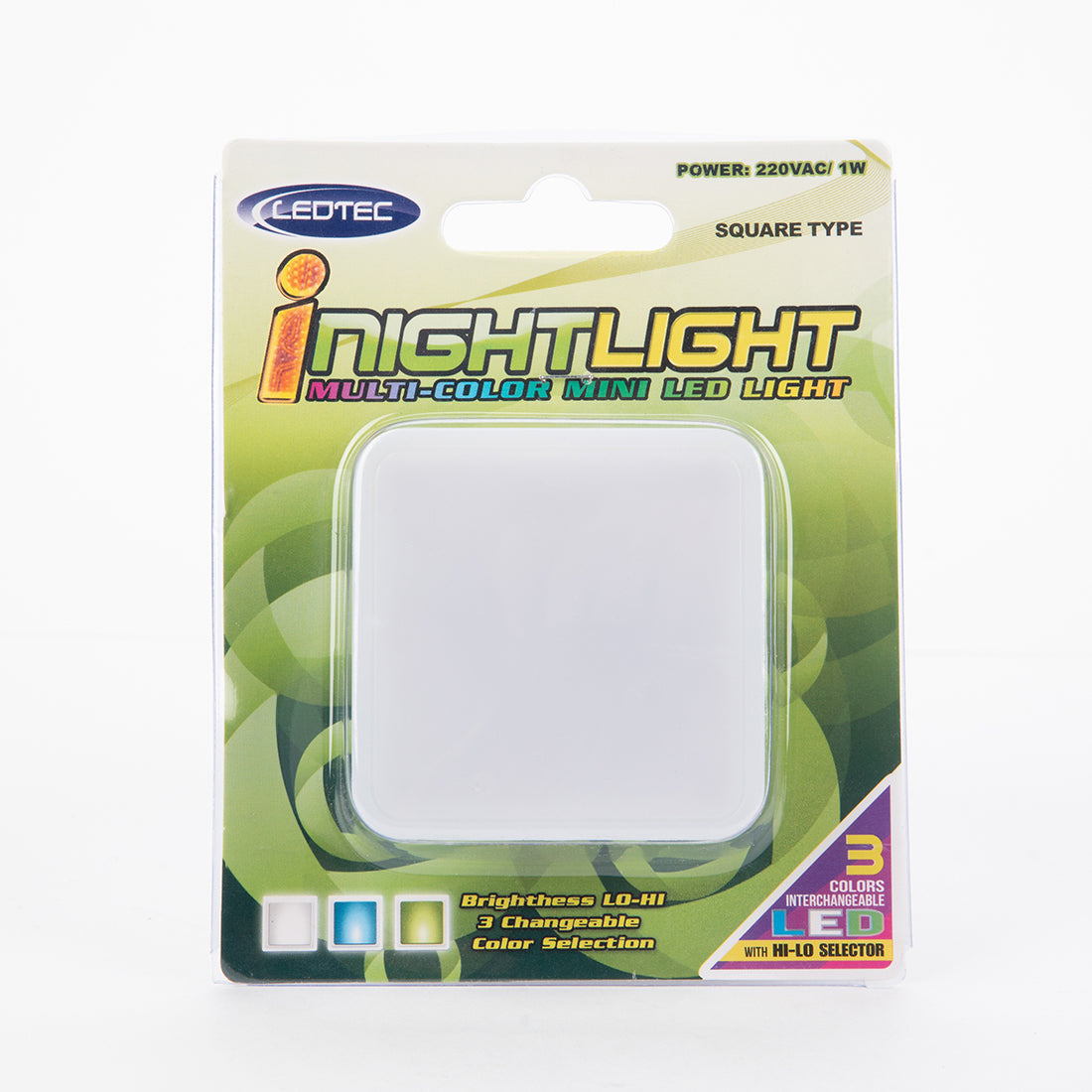 LEDTEC I-Night Light Square