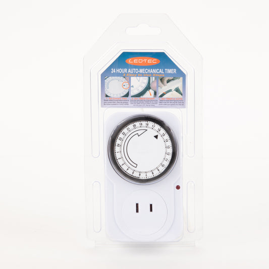 LEDTEC 24-Hour Mechanical Timer