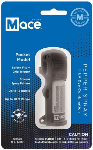 Mace Pocket Pepper Spray (Black)