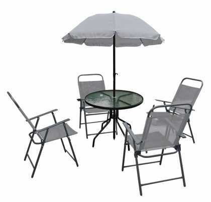 Living Accents 6-Pc Patio Set (Gray)