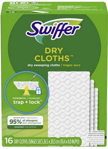 Swiffer Dry Microfiber Dust Mop Refill Pack (16-Pack)